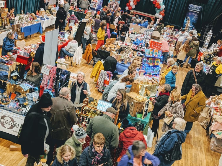 You can look forward to three floors of beautiful gifts and produce